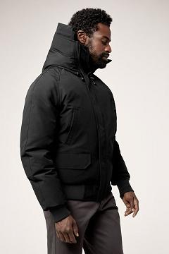 Chamarras Canada Goose Hombre Mexico - Chilliwack Chaqueta De Bombardero Negros CZ2715409